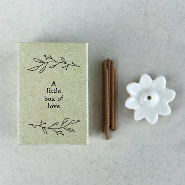 East of India Matchbox 'Little Box Of Love'