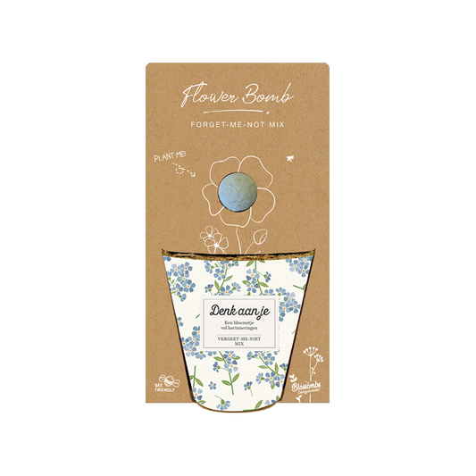 Blossombs Grow Kit “Denk aan je” met Vergeet-me-niet Mix
