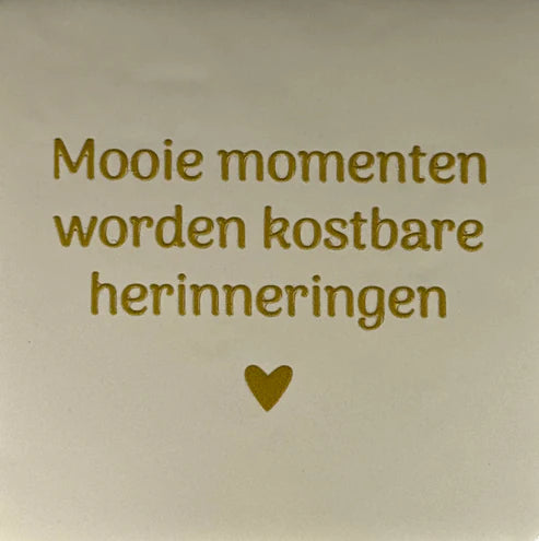 Yett Tegeltje 'Mooie Momenten'
