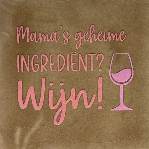 Yett Tegeltje 'Mama's geheime ingrediënt'