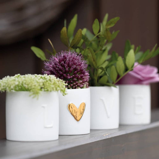 Räder Theelichthouders "Love" - set van 4
