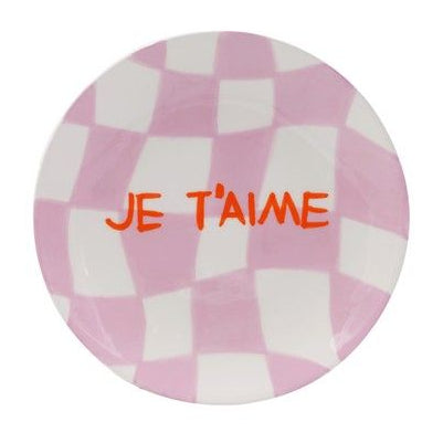 Que Rico Dessert bordje Diego "Je t'aime"