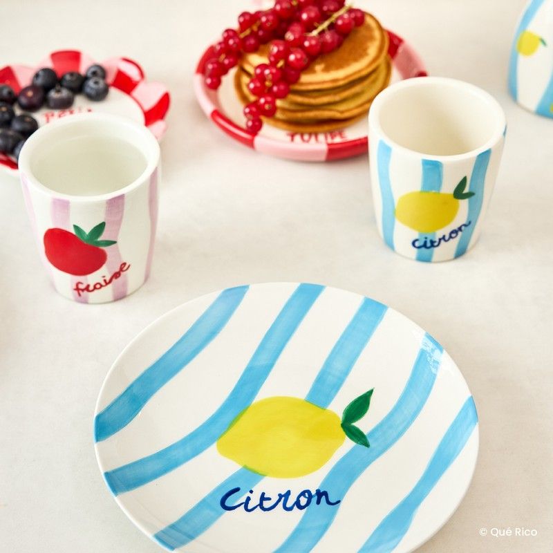 Que Rico Dessert bordje Diego "citron"