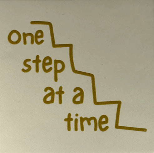 Yett Tegeltje 'One Step At A Time'