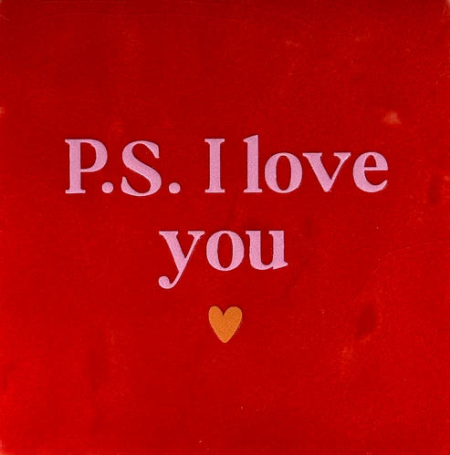 Yett Tegeltje 'PS I Love You'