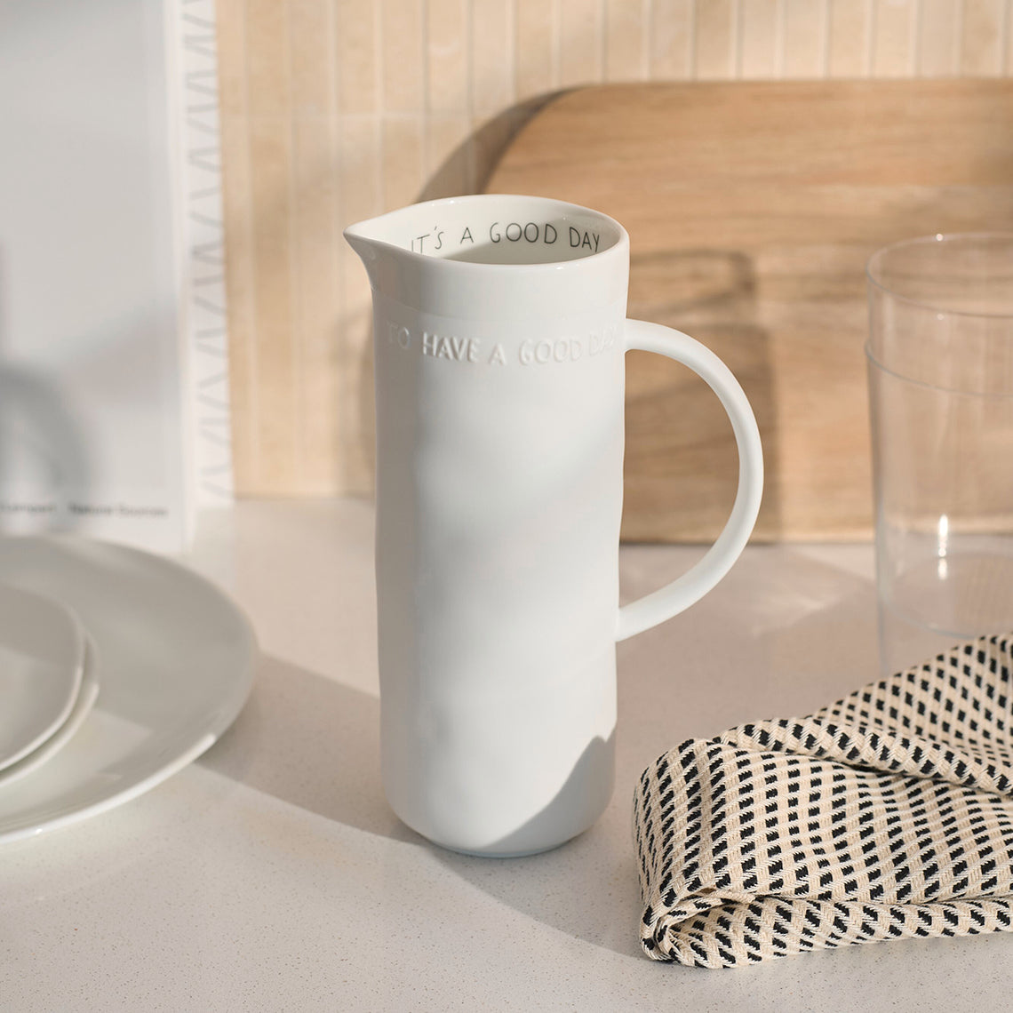 Räder Porseleinen Vaas  "It´s a good day"