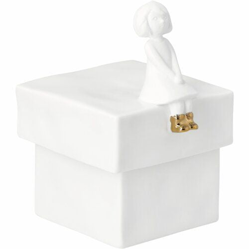 Räder Porseleinen doos met deksel “Meisje”