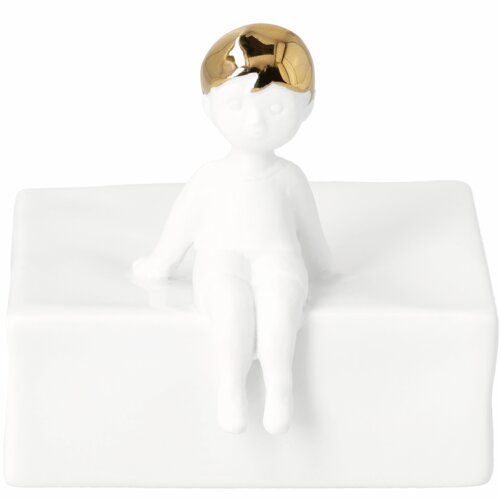 Räder Porseleinen doos met deksel “Jongen”