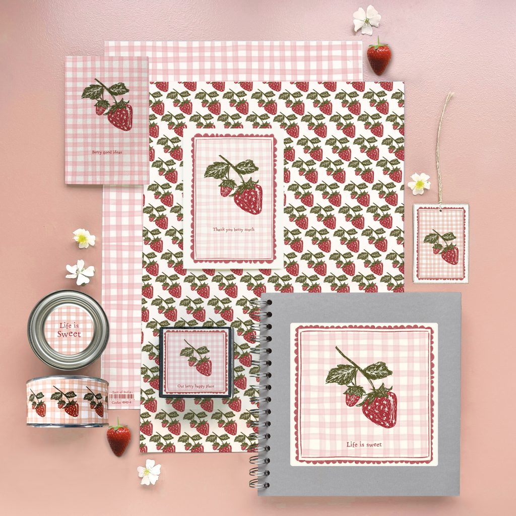 East of India - Notitieboekje 'Berry good'