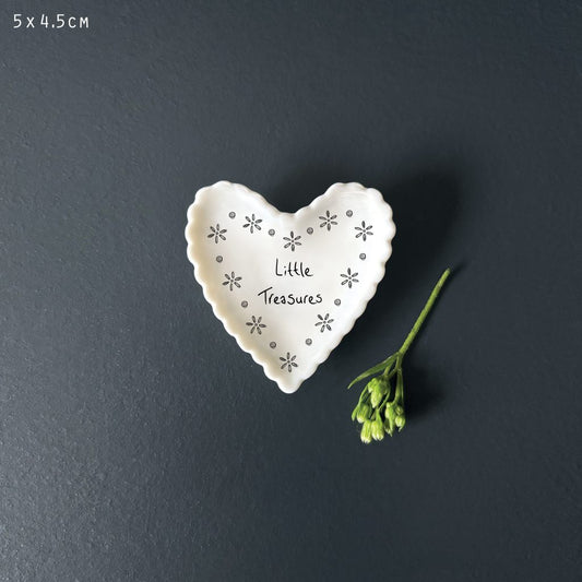 East of India - scallop heart 'Treasures'