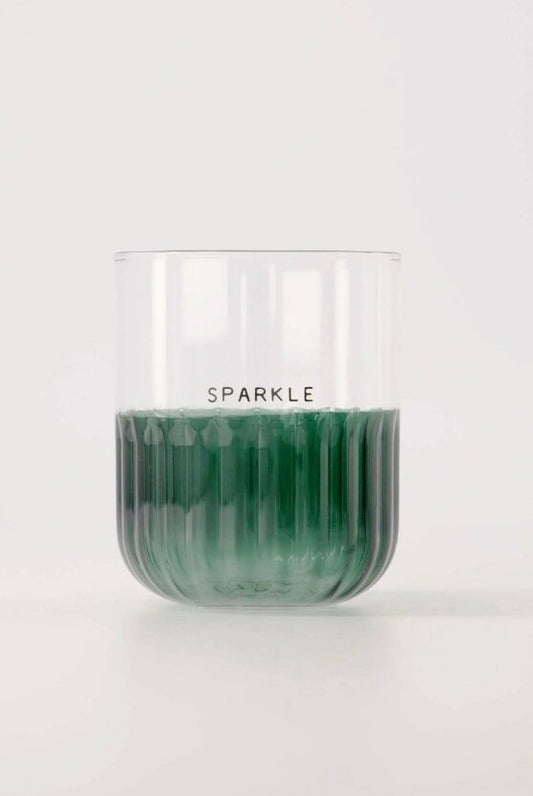 Zusss Drinkglas Sparkle transparant