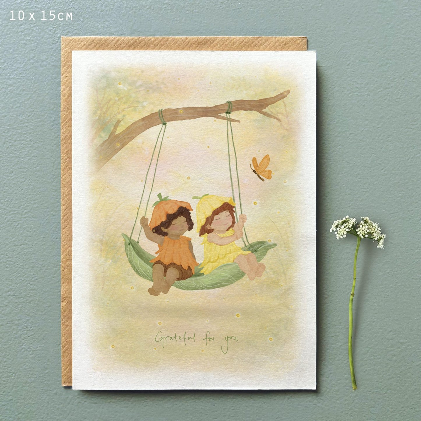 East Of India - Geschenkkaart 'Grateful'