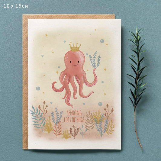 East of India - Kaartje 'Sending hugs'