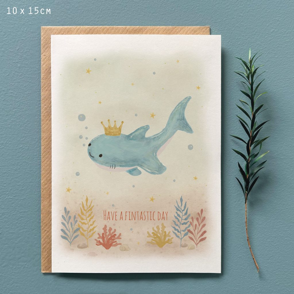 East of India - Kaartje 'Have a fintastic day'