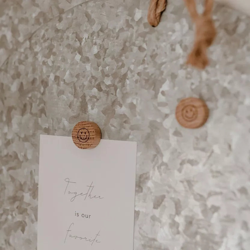 Eulenschnitt Magneten 'Smiley'