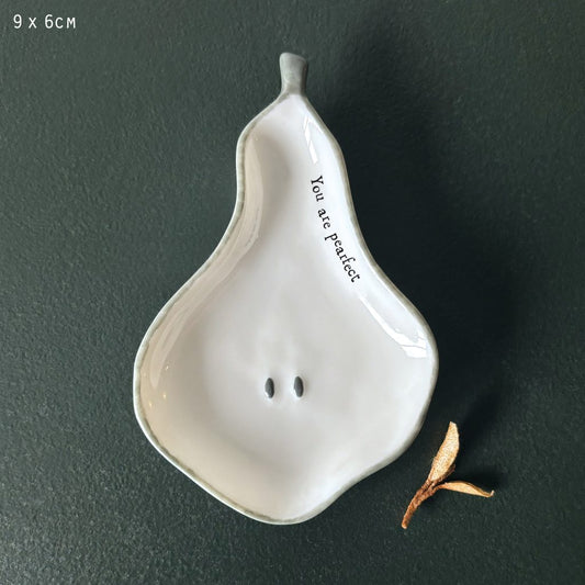 East of India - Porseleinen schaaltje 'Pear'