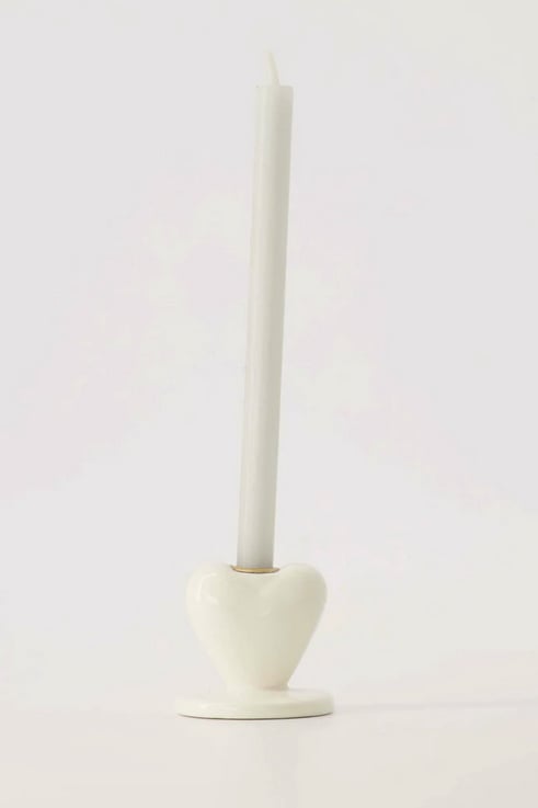 Zusss Kandelaar keramiek hartje