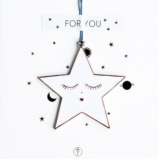 Räder Porseleinen Ornament Ster