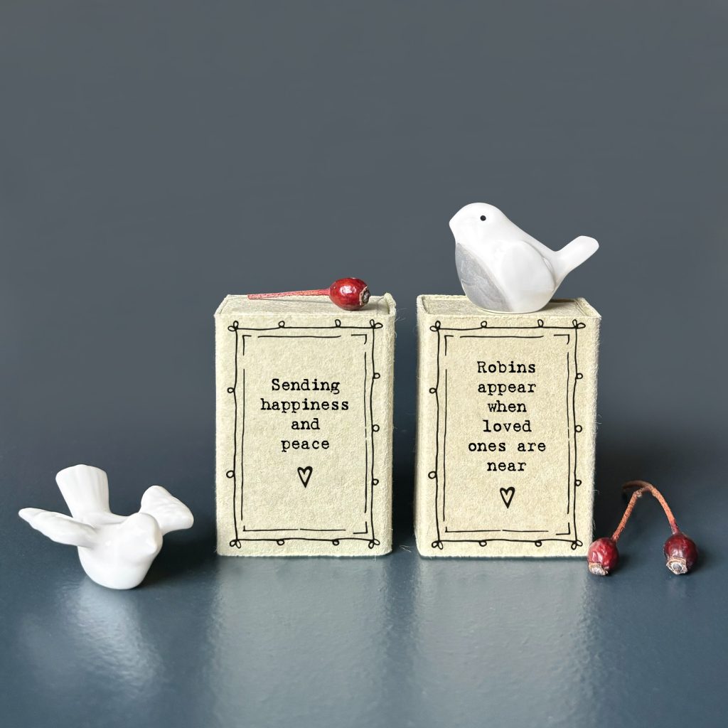 East of India Matchbox 'Dove'