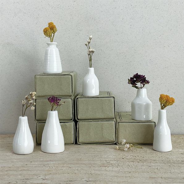 East of India Matchbox Vaas 'With Love'