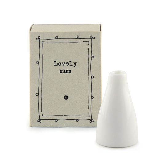 East of India Matchbox "Lovely mum"