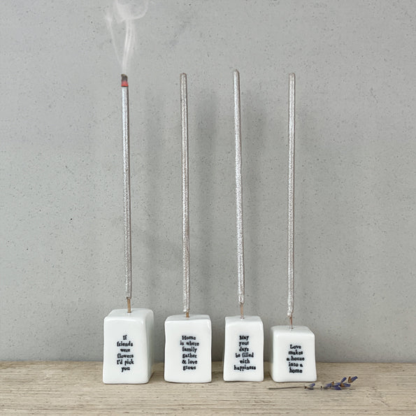 East of India Porseleinen vaasje 'Friends'