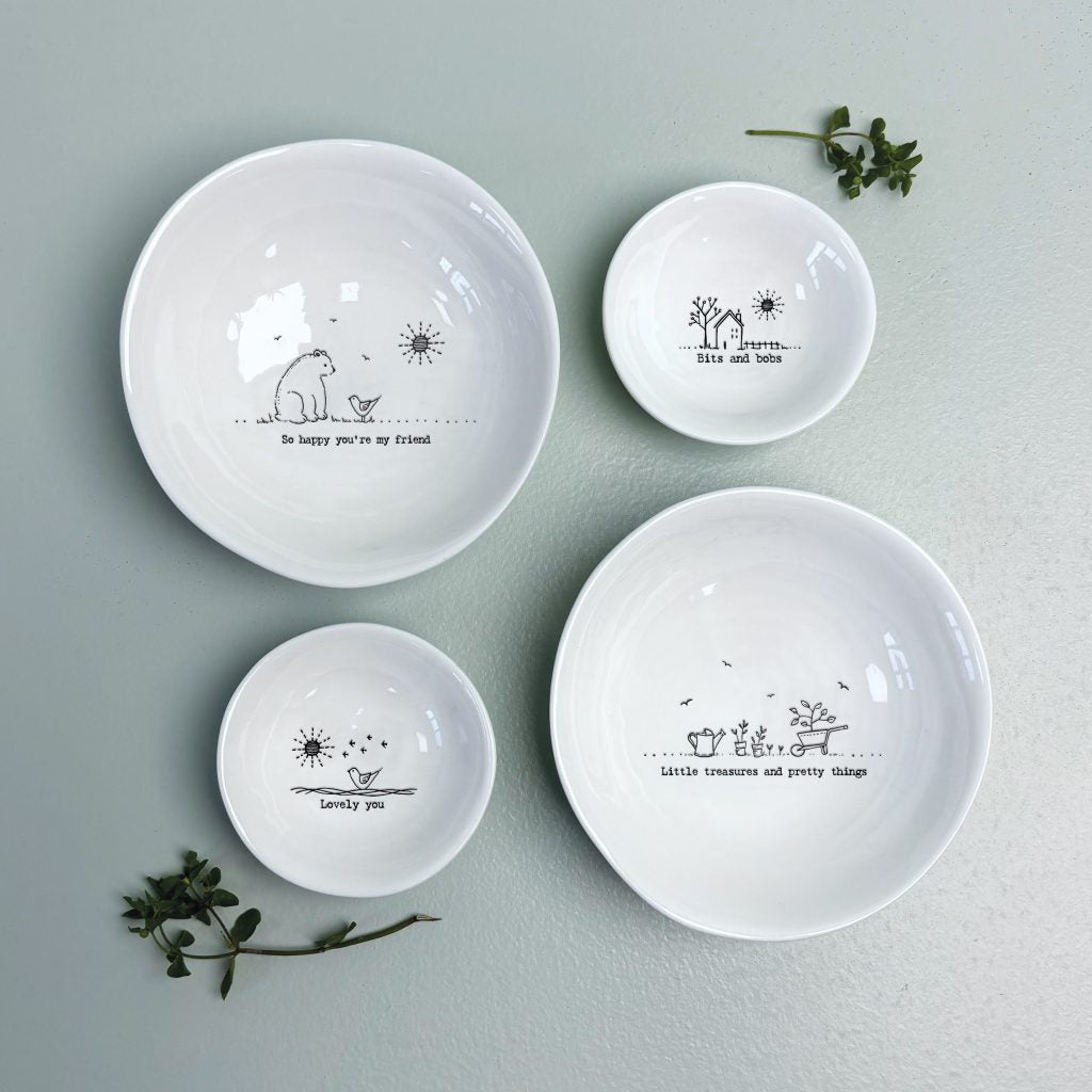 East of India Wobbly kom 'Treasures'