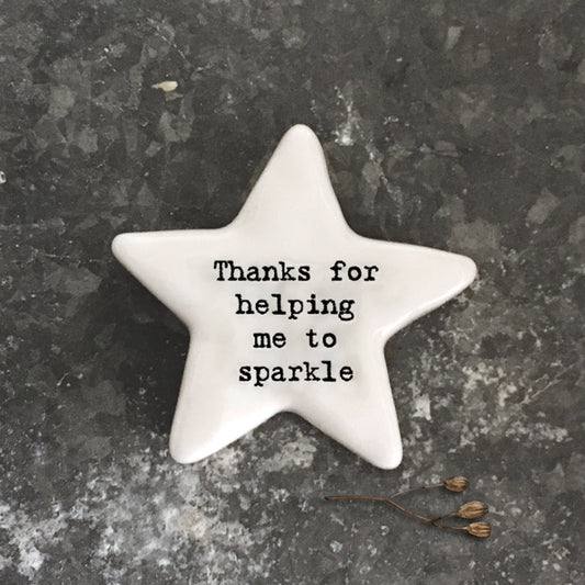 East of India Stertoken 'Thanks for helping me'
