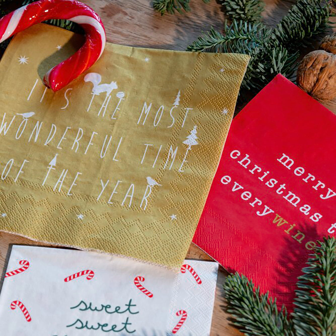 Räder Servetten 'It's the most wonderful time of the year'