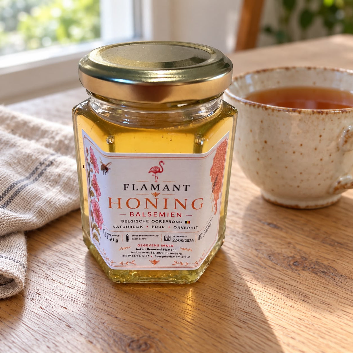 Honing Flamant- Balsemien 140gr