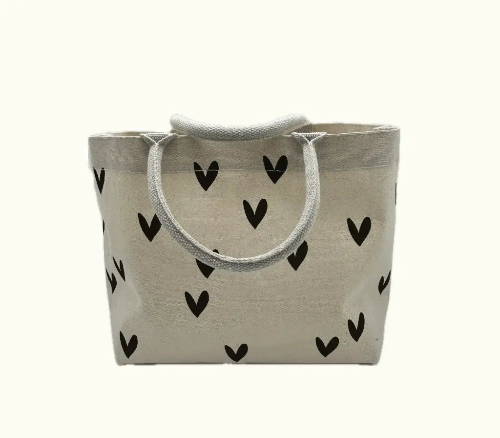 Canvas Bag Hearts
