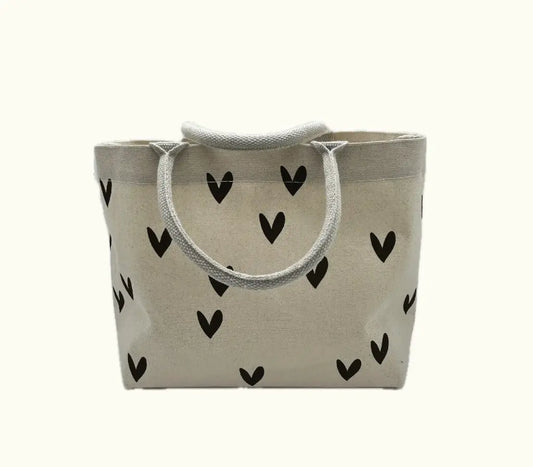 Canvas Bag Hearts