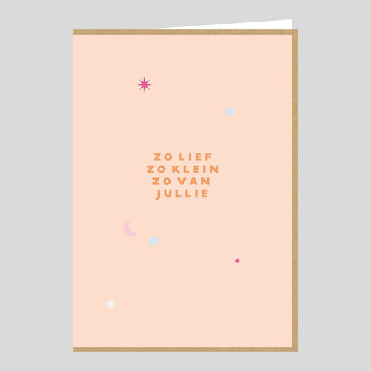 Studio Mie Zo Lief zo Klein zo van Jullie