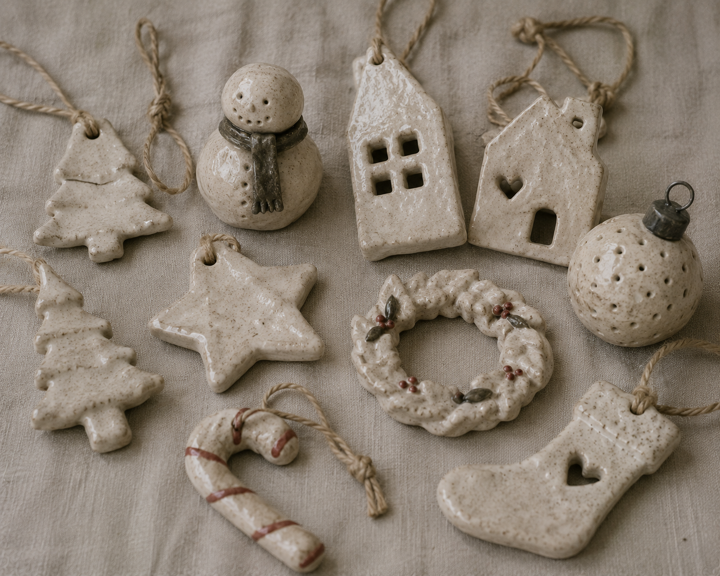 Handopbouw Kerstversiering
