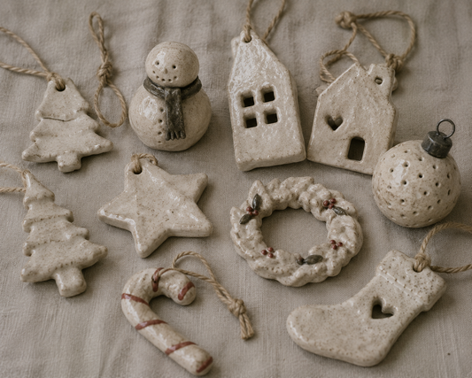 Handopbouw Kerstversiering