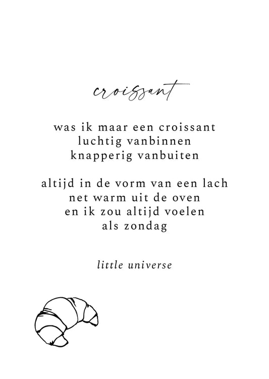 Little Universe Croissant