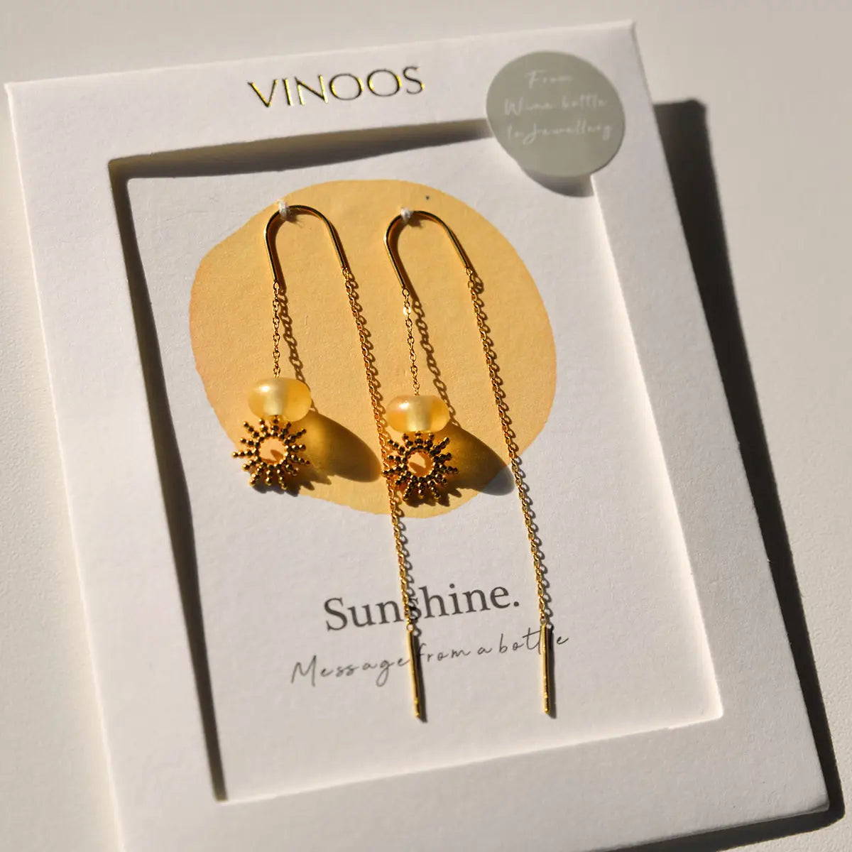Vinoos Oorbellen 'Sunshine'