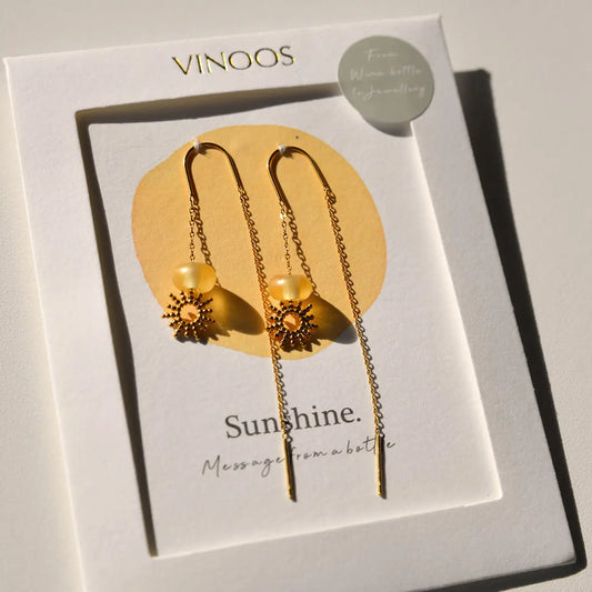 Vinoos Oorbellen 'Sunshine'