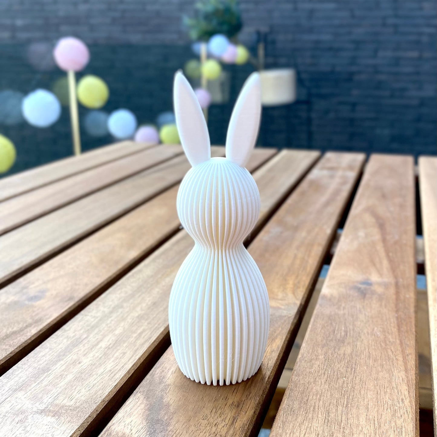 Thieu Lab 'Paashaas - middel - cotton white'
