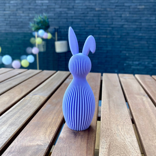Thieu Lab 'Paashaas hangend oor - L - Periwinkle
