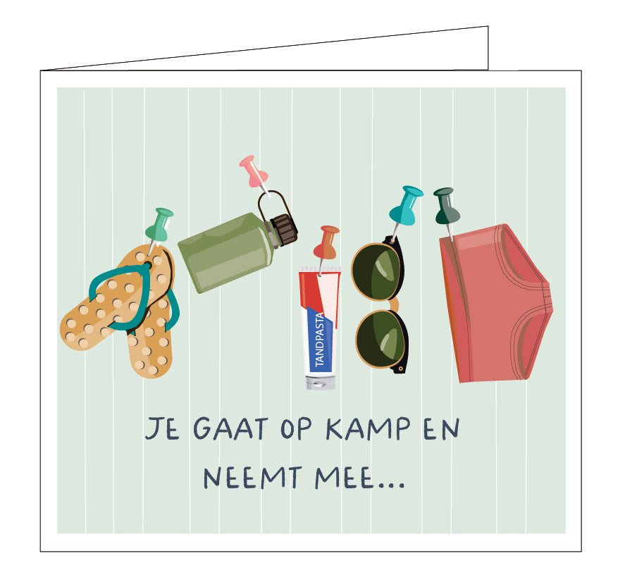 Hil Claesen Je gaat op Kamp en Neemt Mee