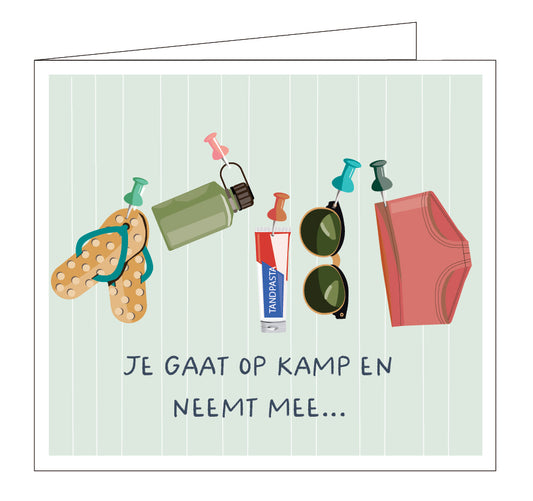 Hil Claesen Je gaat op Kamp en Neemt Mee