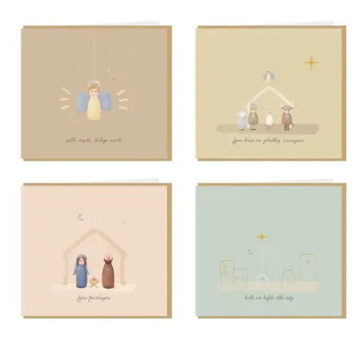 Kerst Wenskaartenbox Kelly Marie - Kerstkaarten