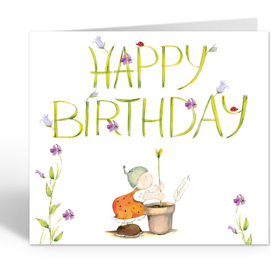 Lily's Garden Happy Birthday