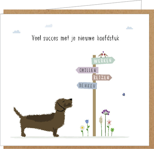 Frits Veel Succes met je nieuwe hoofdstuk