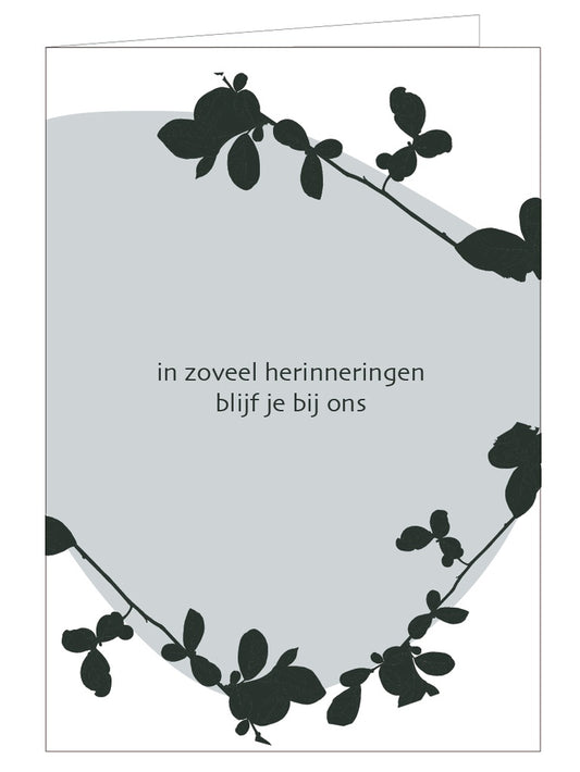Memoria In Zoveel Herinneringen