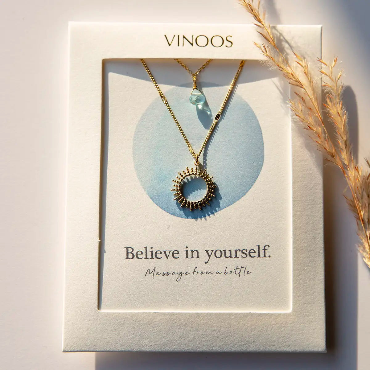 Vinood Ketting 'Believe in yourself'