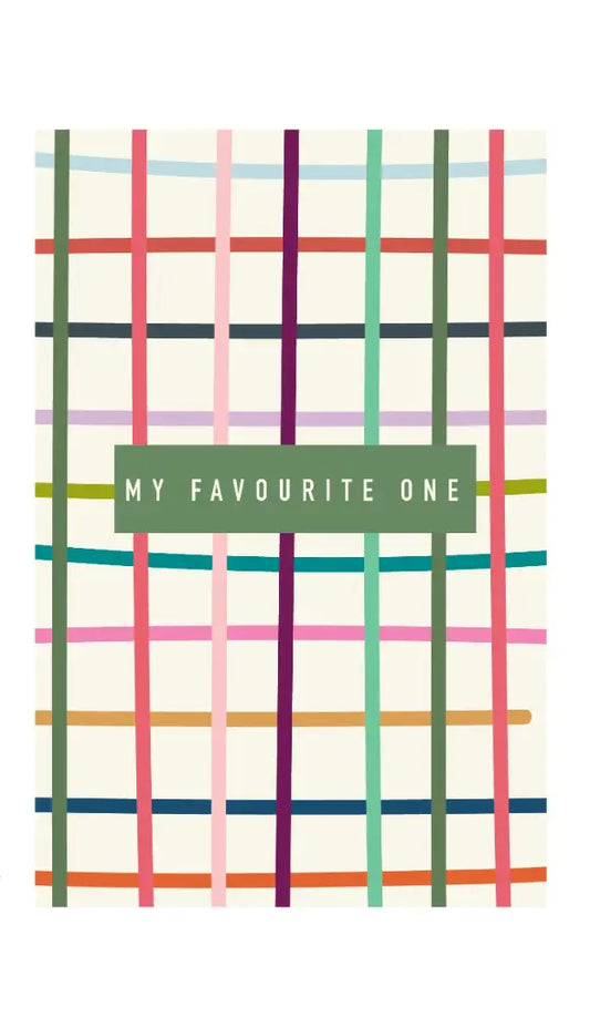 Mailbox Notitieblokje 'My Favourite'