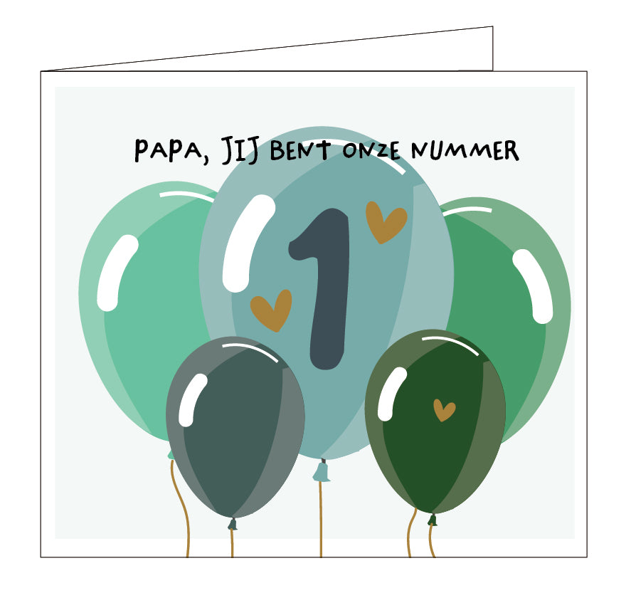 Hil Claesen Papa Jij bent onze Nummer 1