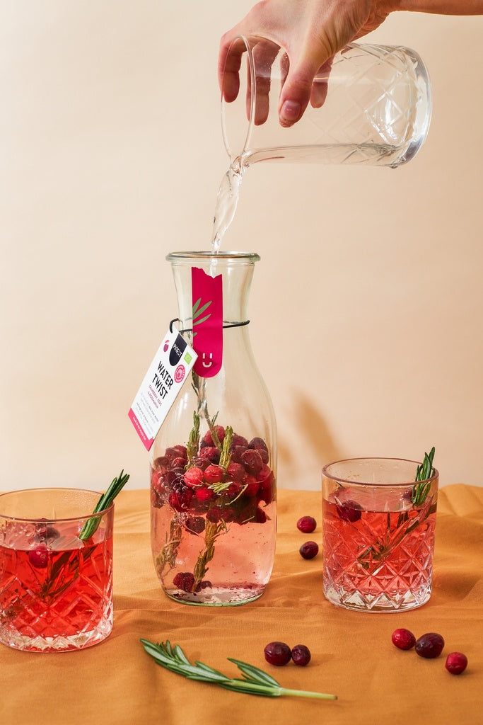 Watertwist met Cranberry & Rosemarijn